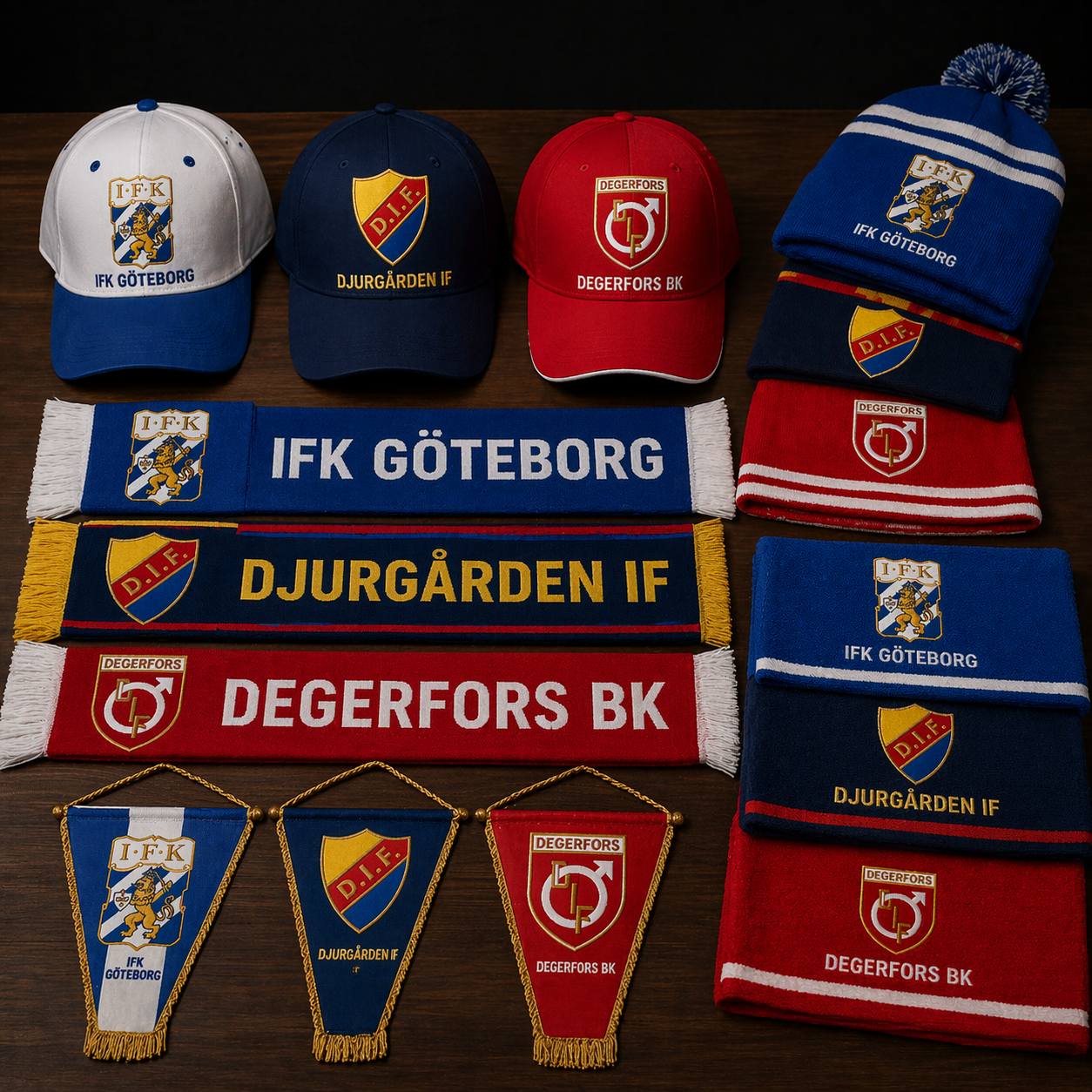 Profilprodukter, merch